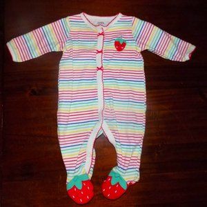 0-3M Sleep & Play Footed Pajamas